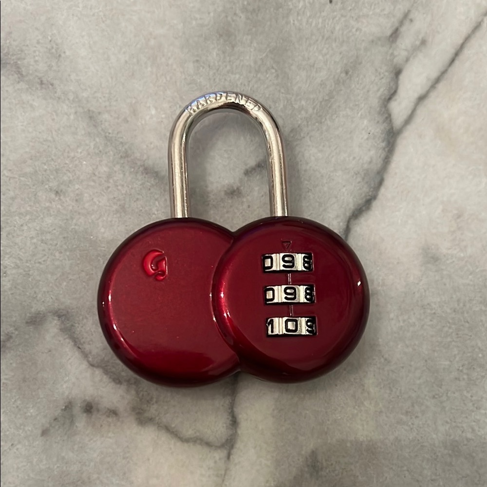 Glossier cherry combo lock